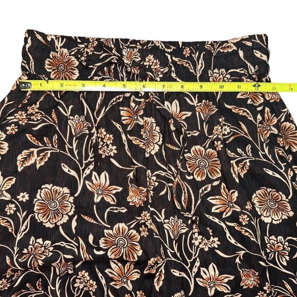 Sanctuary Moody Floral Side Slit Wide-leg Pants Dusk Floral Size Small - Picture 2 of 4